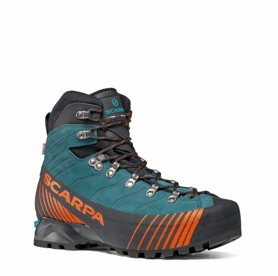 Scarpa Ribelle CL HD leichter Herren Bergschuh blau/orange