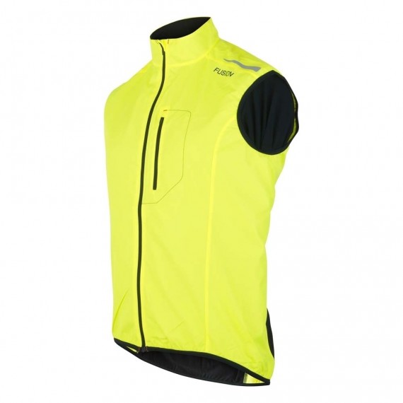 FUSION Mens S1 Run Vest Yellow