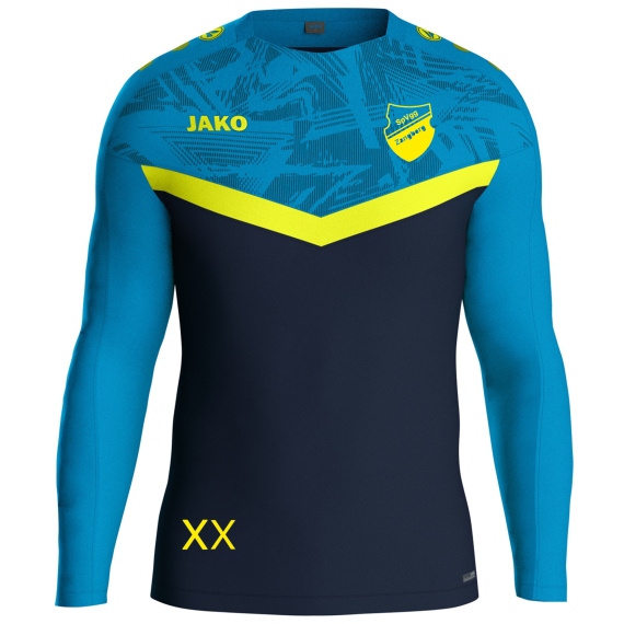 JAKO Ki Sweat SpVgg Zangberg marine/darkblue/neongelb