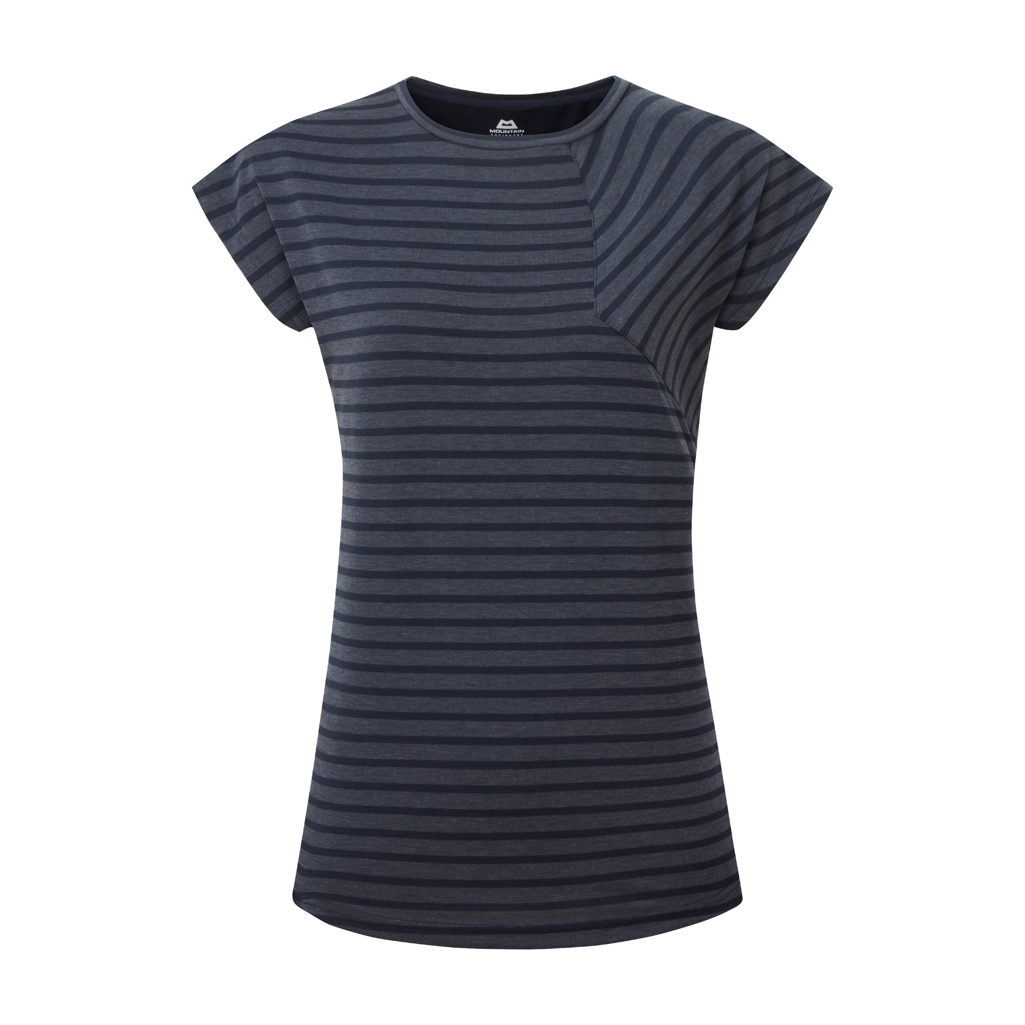 Mountain Equipment Silhouette Wmn's Tee - Cosmos stripe/Cosmos 10